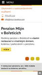 Mobile Screenshot of mlyn-boretice.com
